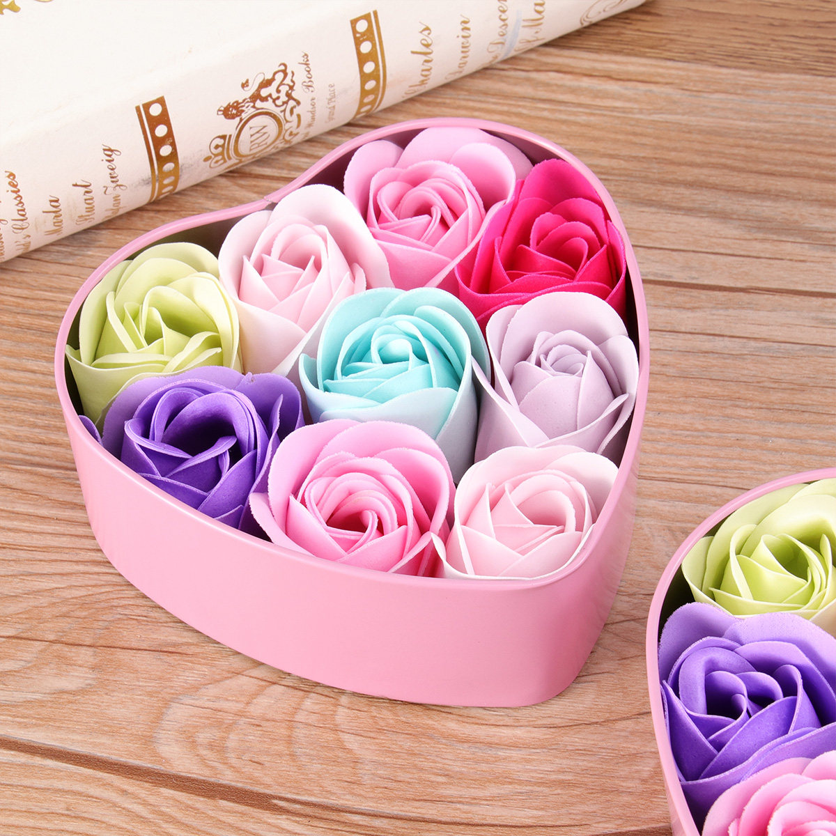 Luxury Rose Skincare - Conjunto de Sabonetes em Forma de