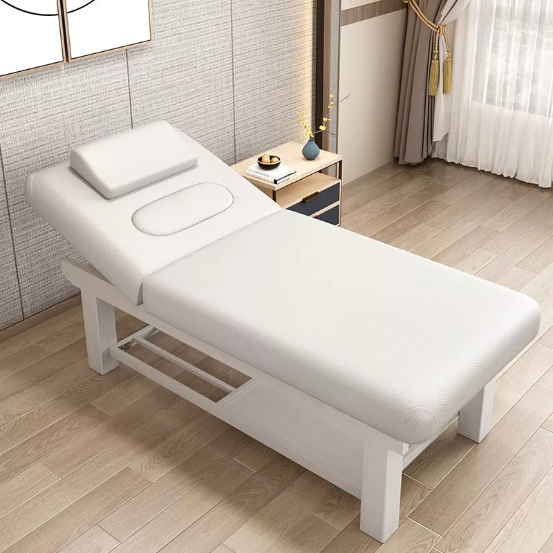 Luxury Skincare And Spa - Cama de Massagem de Madeira Moderna