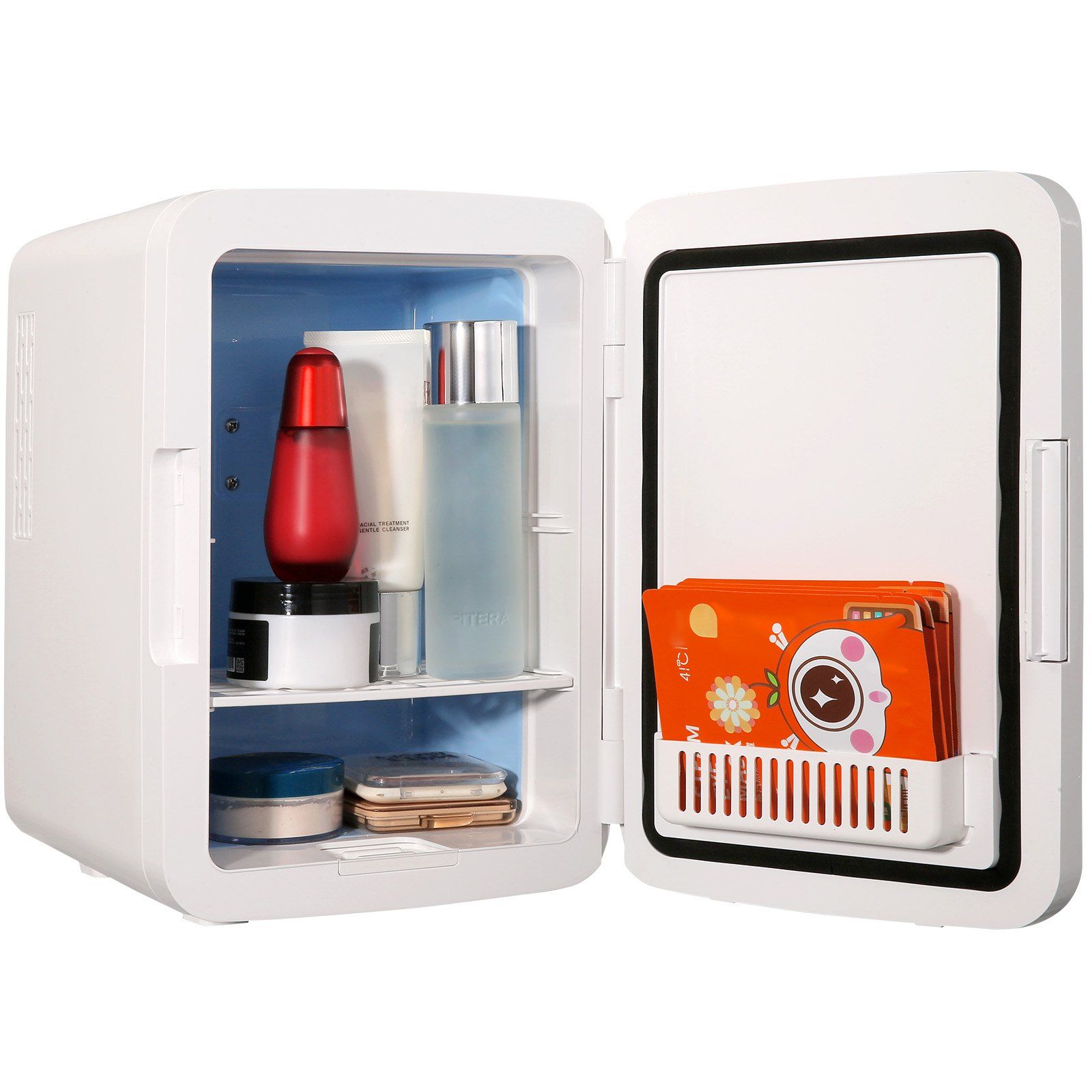Luxury Skincare Minis - Mini refrigerador portátil de luxo ac/dc,