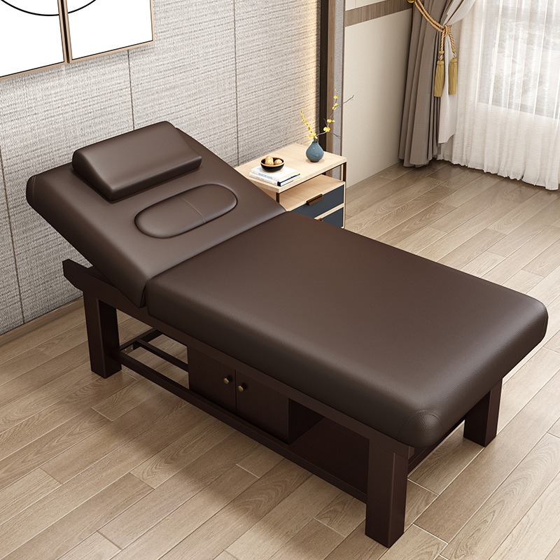 Cama de Massagem de Madeira Mo - Luxury Skincare And Spa avaliação e preço