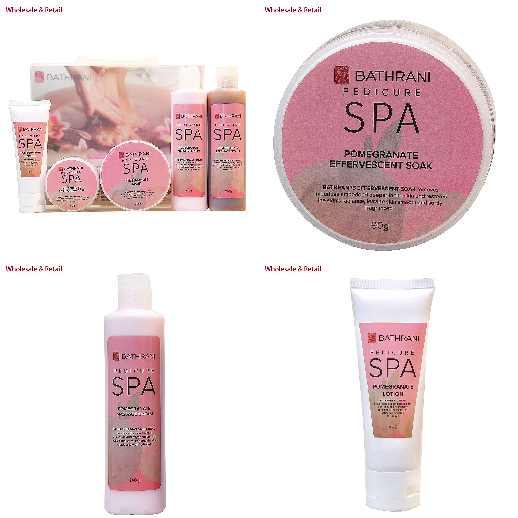 Kit de Pedicure Spa, Sistema d - Luxury Skincare And Spa avaliação e preço