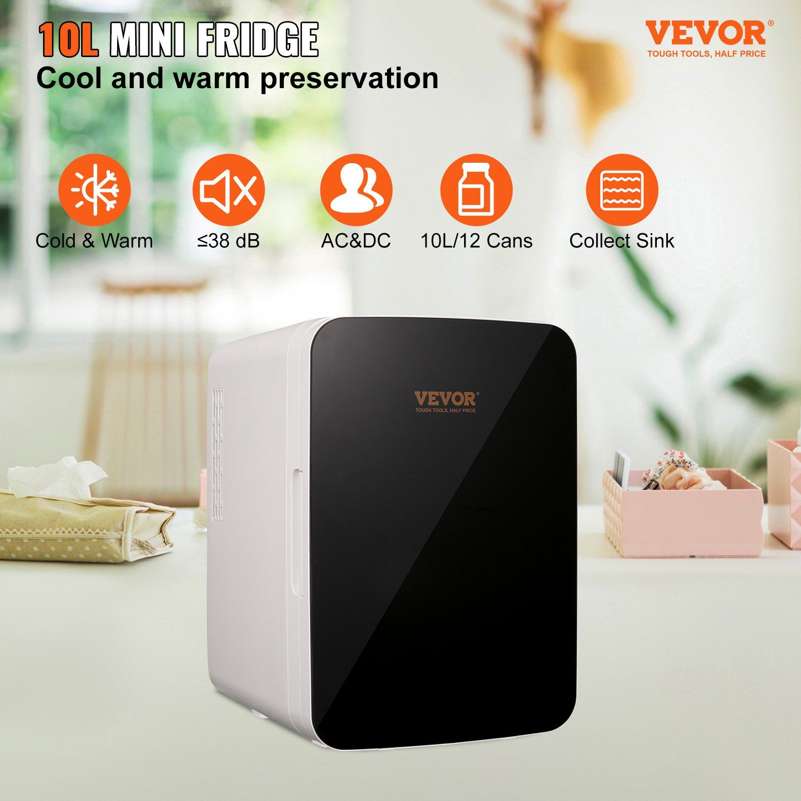 Mini refrigerador portátil de  - Luxury Skincare Minis avaliação e preço