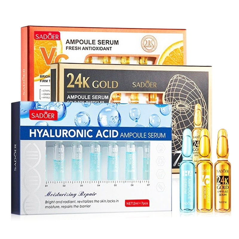 7 pçs/kit sadoer ampola vitami - Exosome Serum Ampoule avaliação e preço