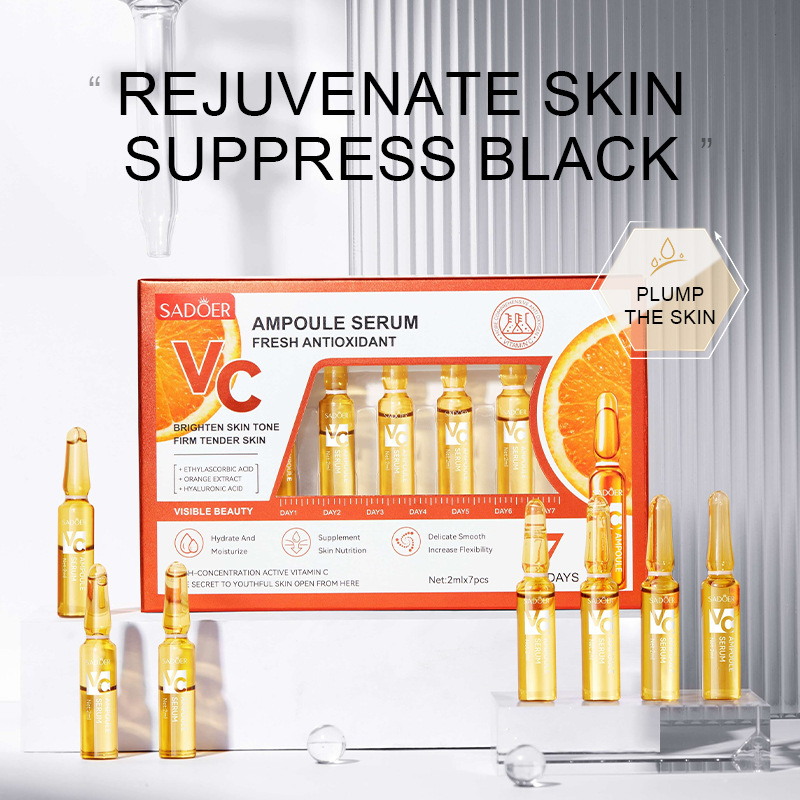 7 pçs/kit sadoer ampola vitami - Exosome Serum Ampoule avaliação e preço